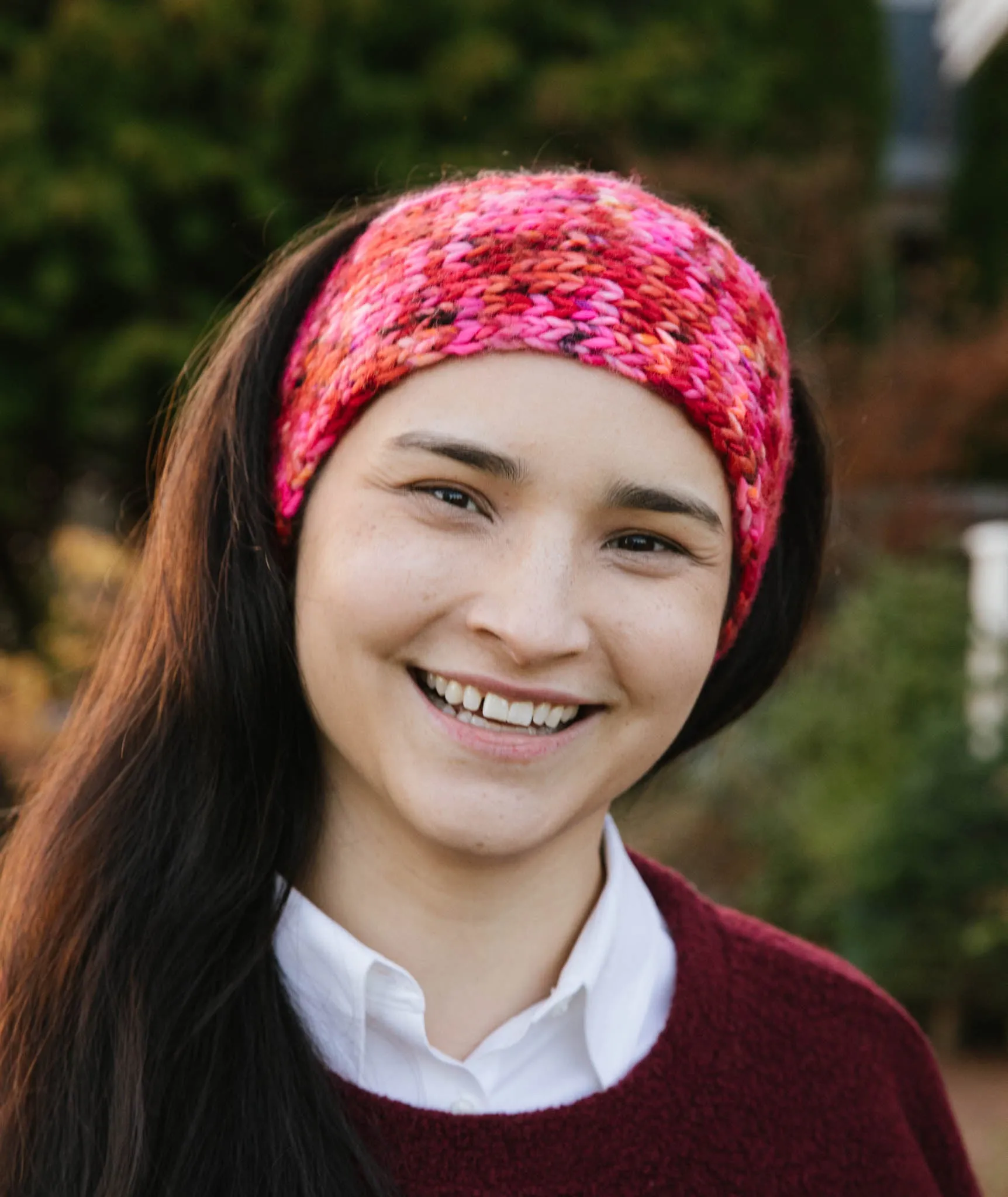 Single Twist Headband Using Madelinetosh A.S.A.P.