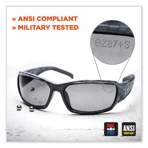 Skullerz Thor Safety Glasses, Kryptek Tyhpon Nylon Impact Frame, Polarized Smoke Polycarb Lens, Ships In 1-3 Business Days