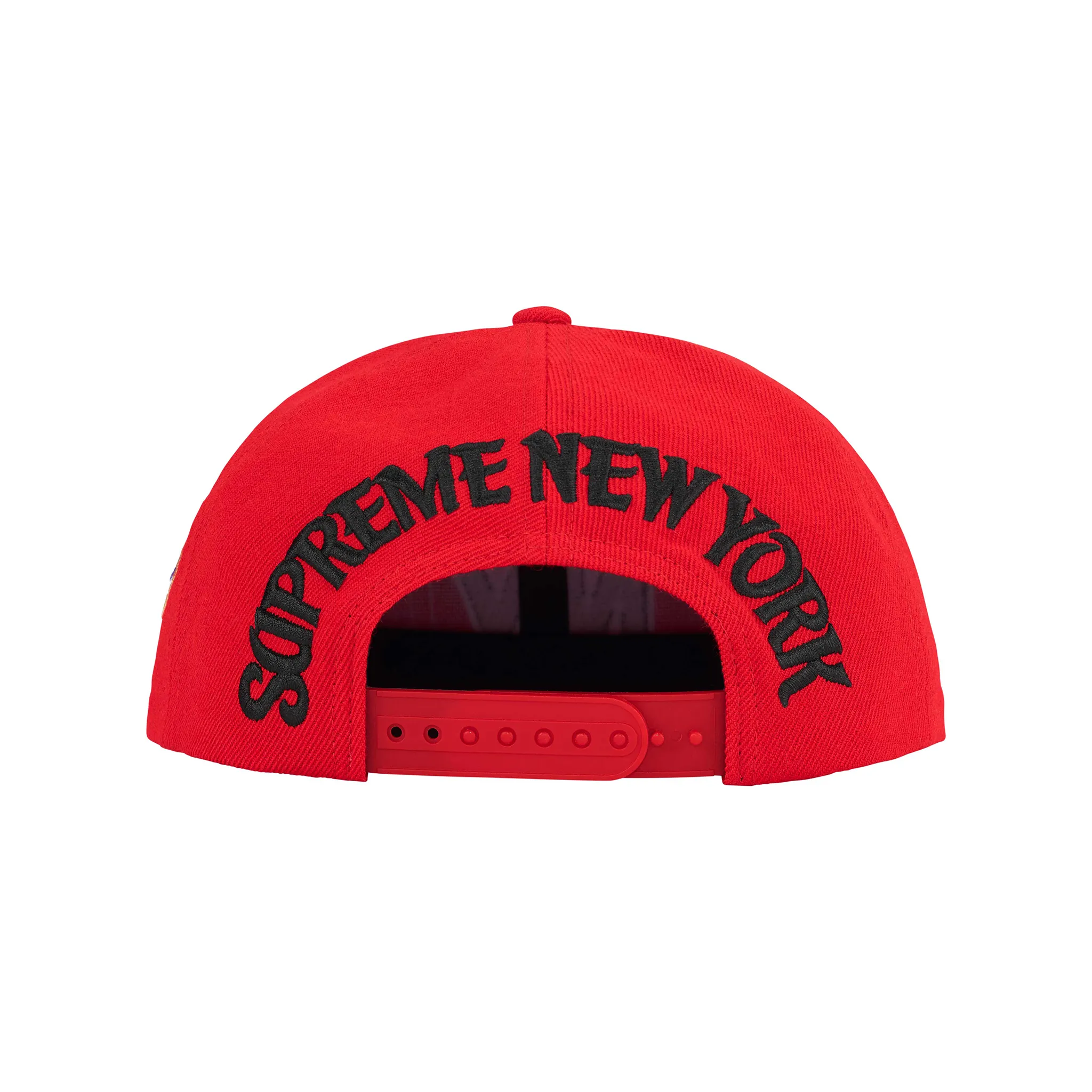 Supreme New York 6-Panel Cap Red (SS25)