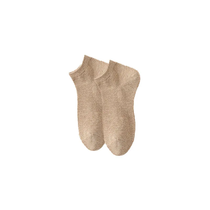 Sweetnana Colorful Low Cut Socks for Men Casual Mesh Socks Breathable Thin Socks Athletic Socks