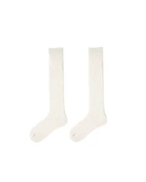Sweetnana Women's Cotton Mesh Socks for Spring/Summer, Thin Trendy Socks, Breathable, Soft and Comfort, Calf Seamless Socks.