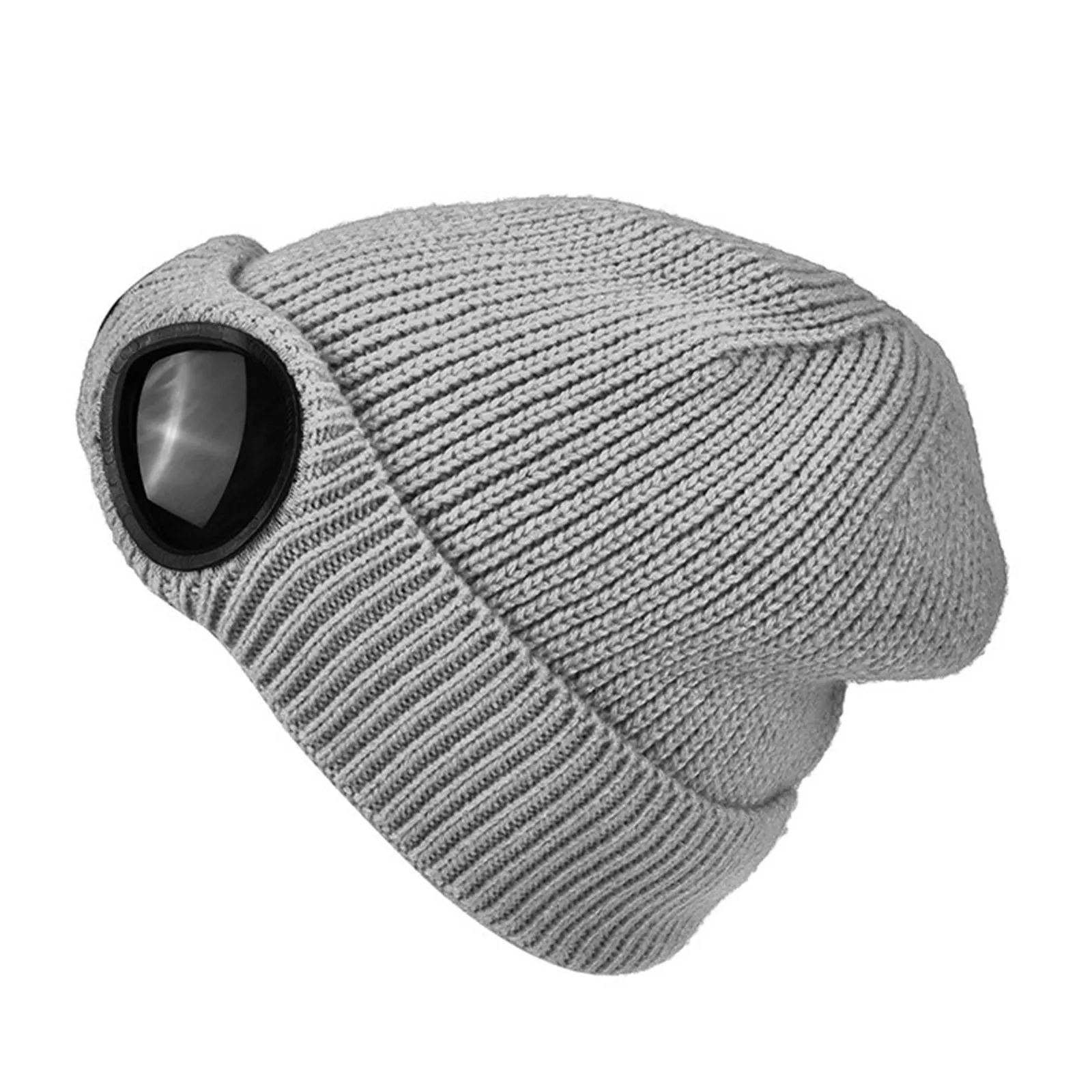 TACTICAL SKI RIDING FLEECE KNITTED BEANIE HAT