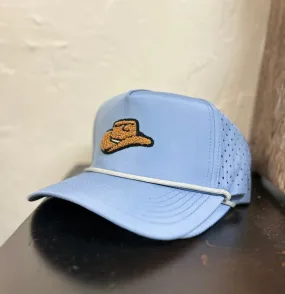 The Vintage Denim Blue Cowboy Hat Cap