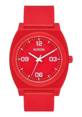 Time Teller P Corp - Matte Red / White