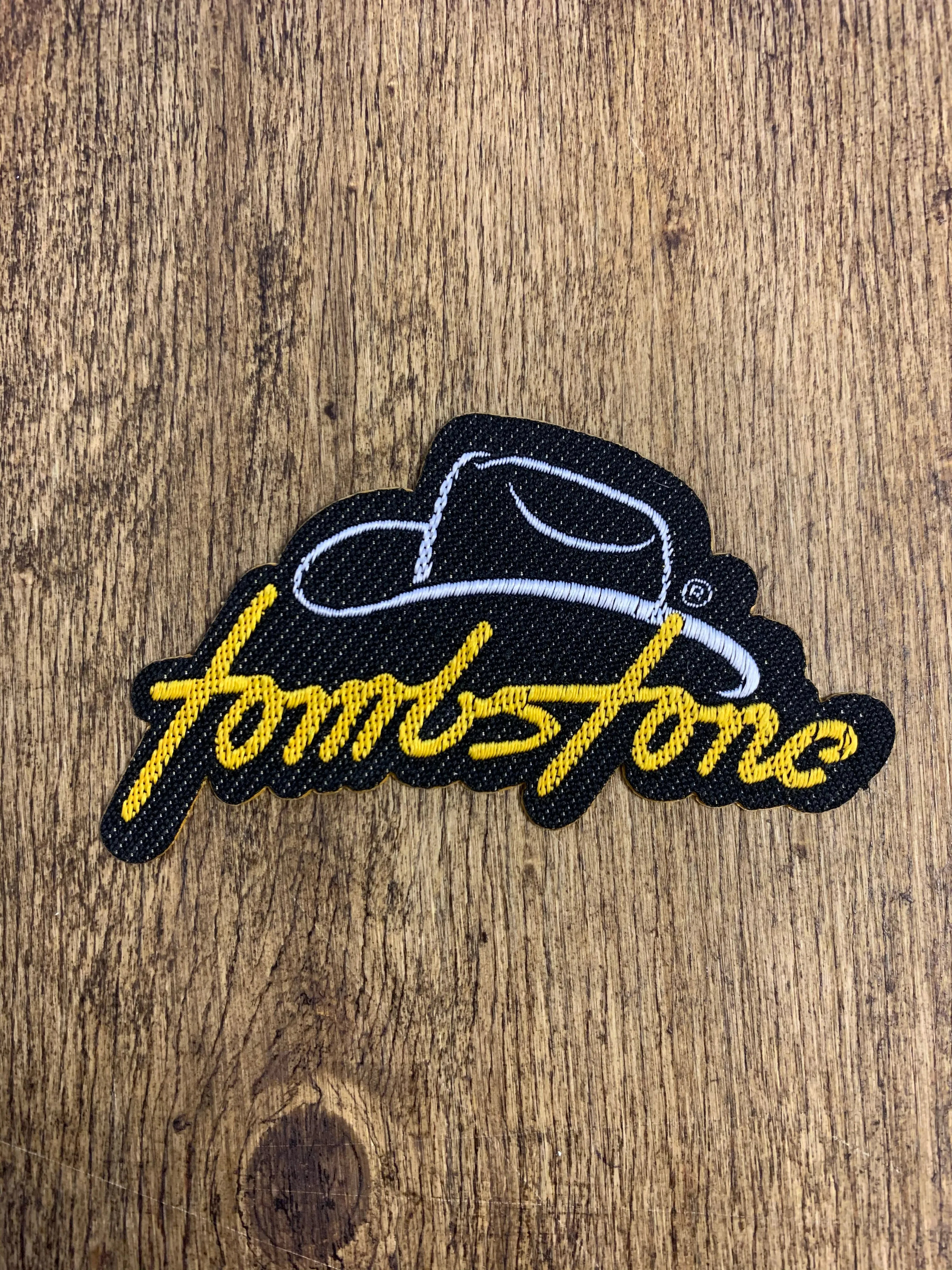 Tombstone Black / Yellow Patch (Peel & Stick Patch)