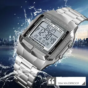 Trendy Waterproof Sports Multi-functional Men's Watch - GlamzLife