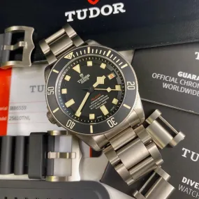 Tudor Pelagos LHD - Left Hand Dive - M25610TNL