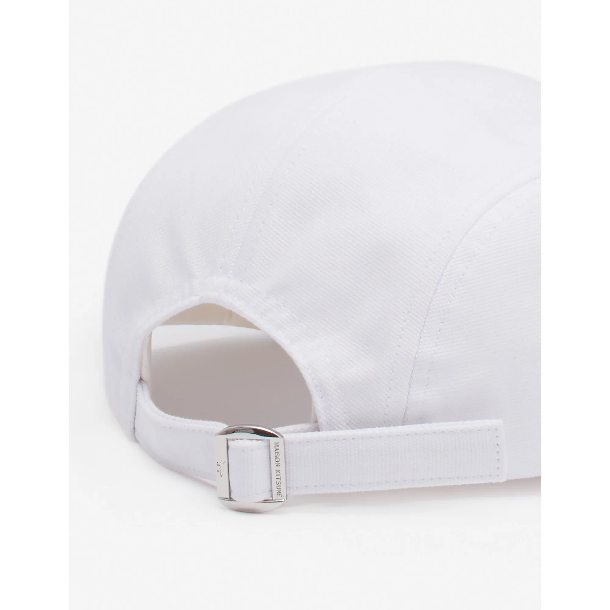 Unisex Pride Fox Printed 5P Cap - White