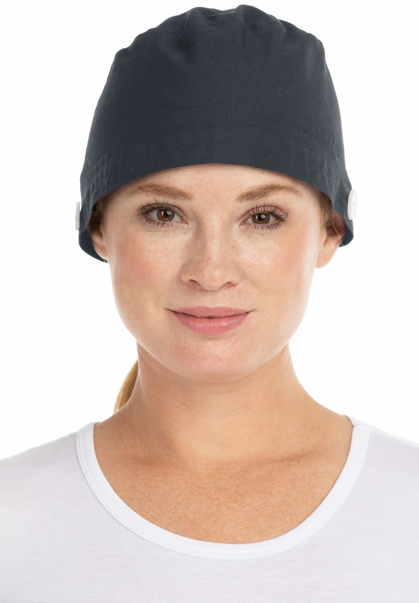 Unisex Tie Back Scrub Cap By MediChic / Shocking Pink