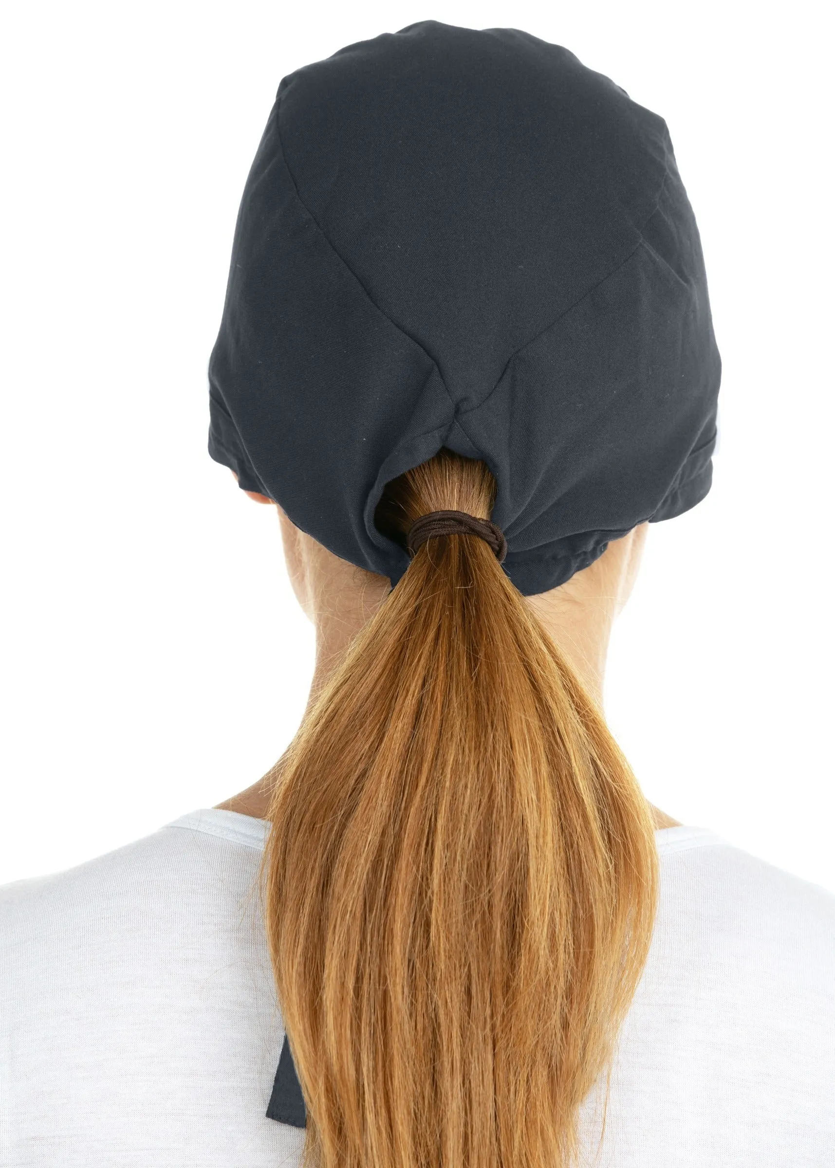Unisex Tie Back Scrub Cap By MediChic / Shocking Pink