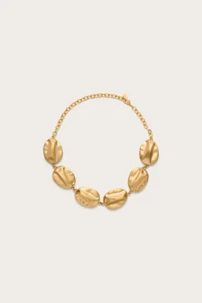 VEDA CHOKER - BRUSHED BRASS