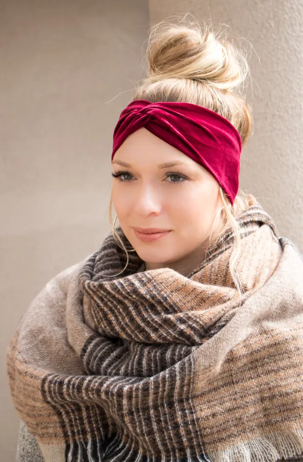 Velvet Twist Headbands