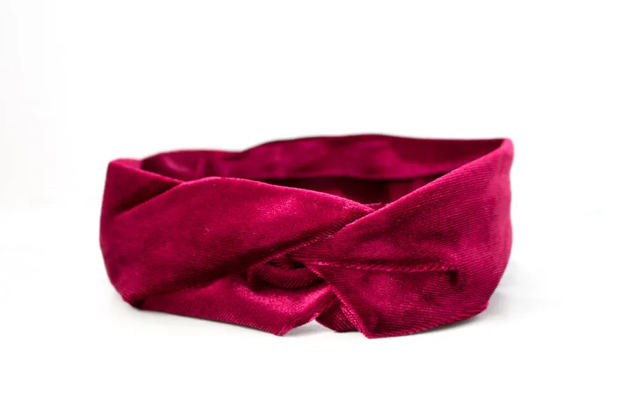 Velvet Twist Headbands