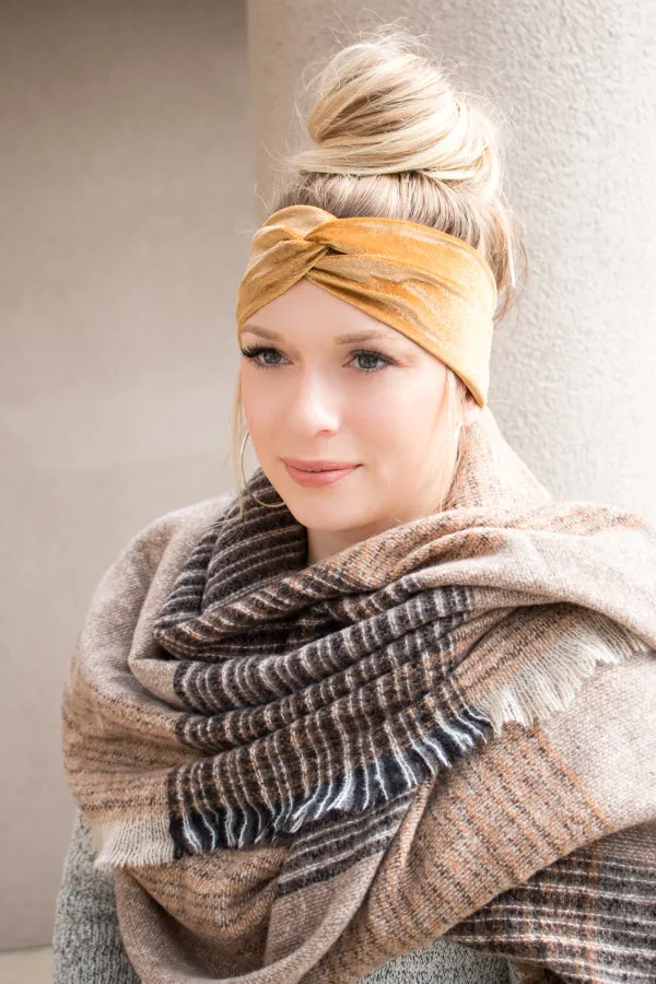Velvet Twist Headbands