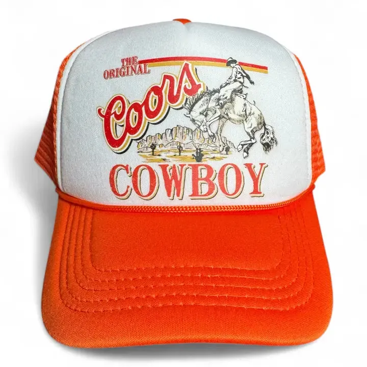 Wilde Roots Coors Cowboy Trucker Hat