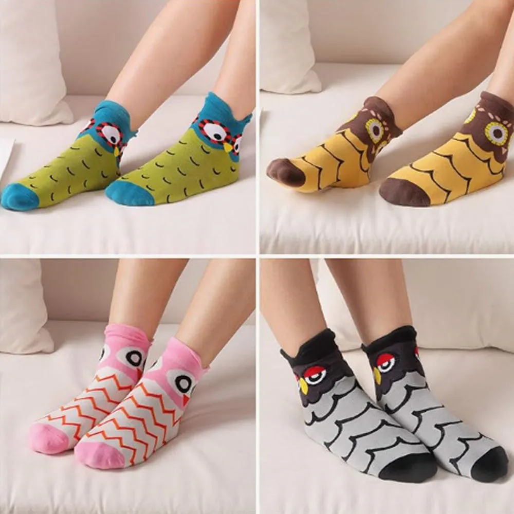 Women's Owl Socks Owl Gifts Cute Animal Socks Gifts for Women
