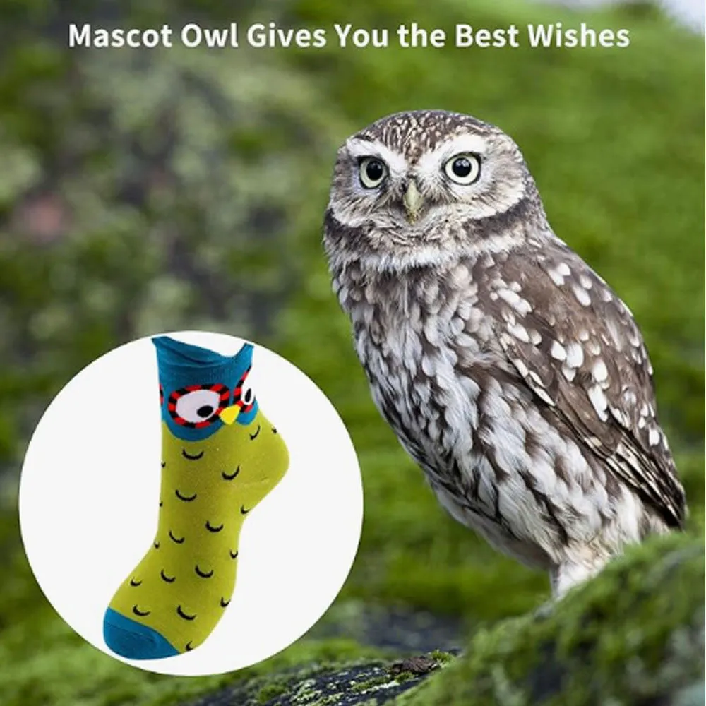 Women's Owl Socks Owl Gifts Cute Animal Socks Gifts for Women