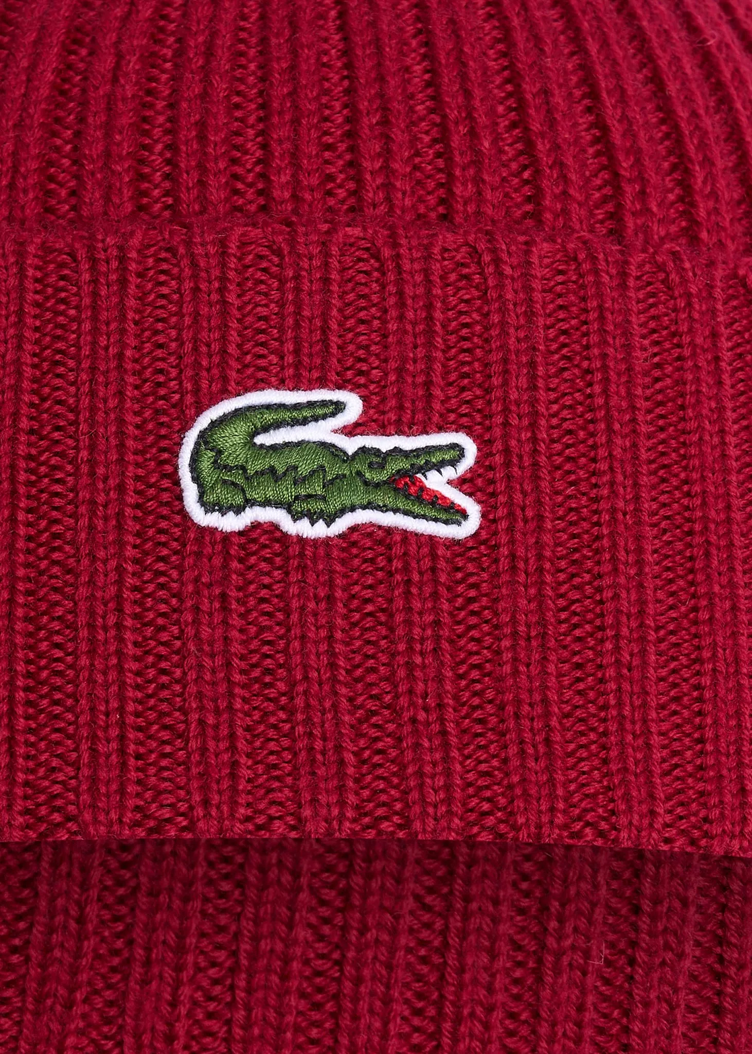 Wool cap - bordeaux
