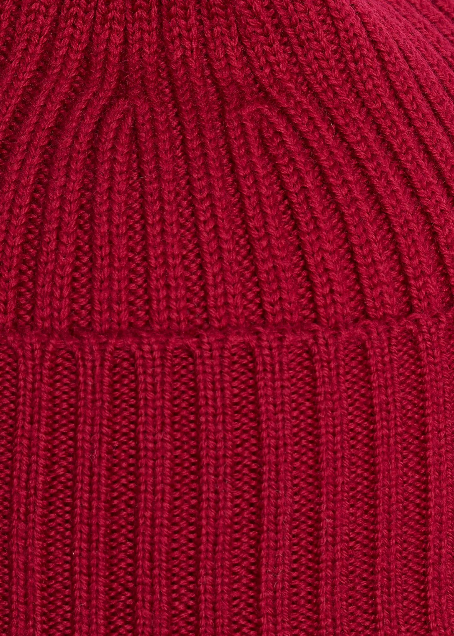 Wool cap - bordeaux