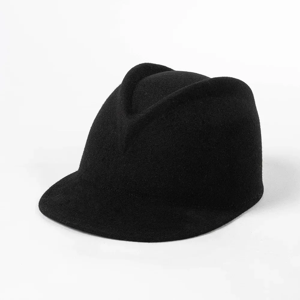 Wool Riding Cap