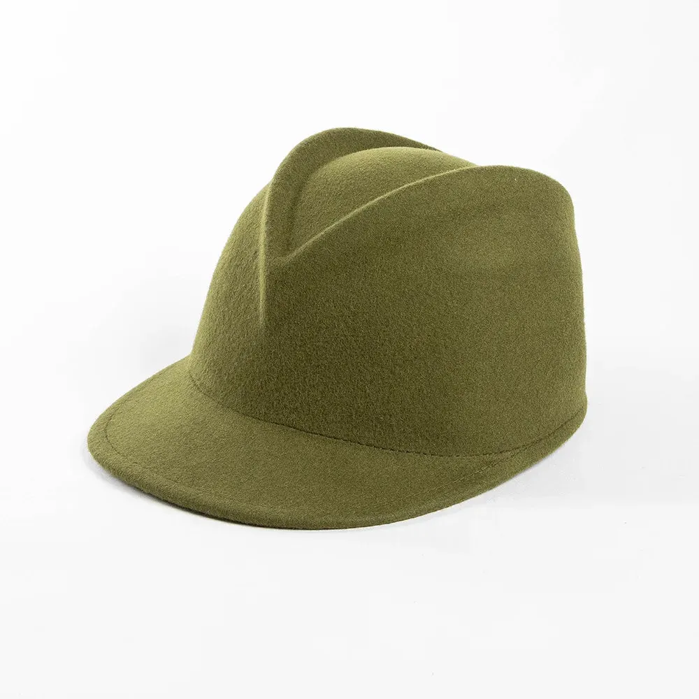 Wool Riding Cap
