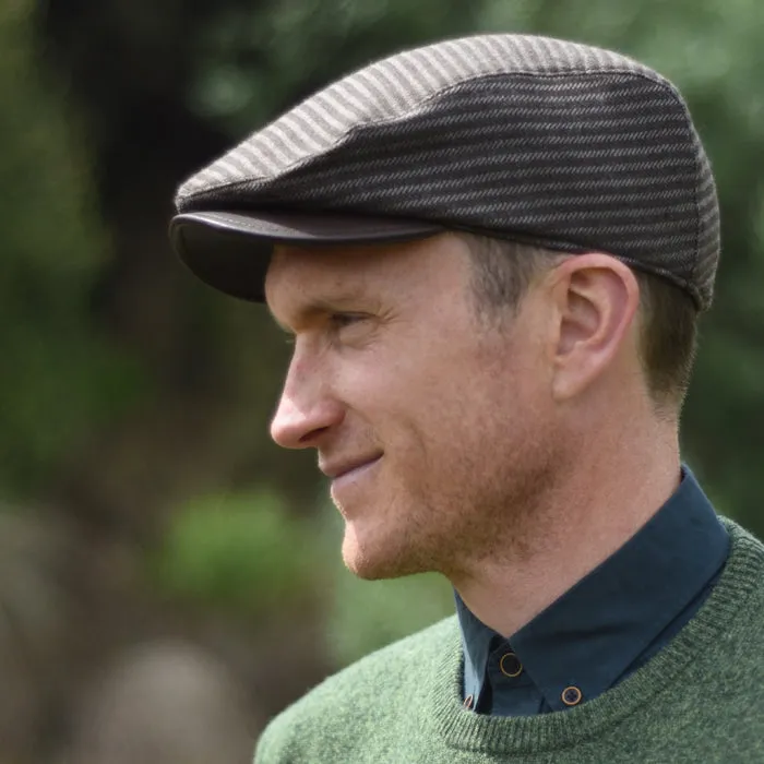 Woven Cheesecutter Cap