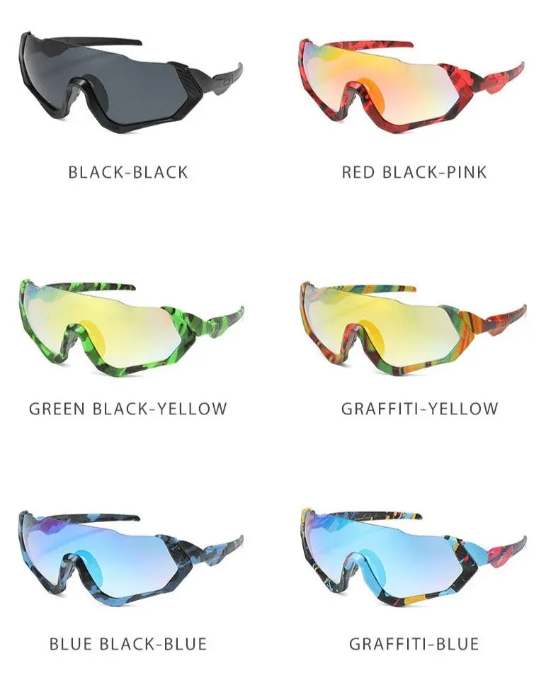 Y2K Sport Camouflage Sunglasses