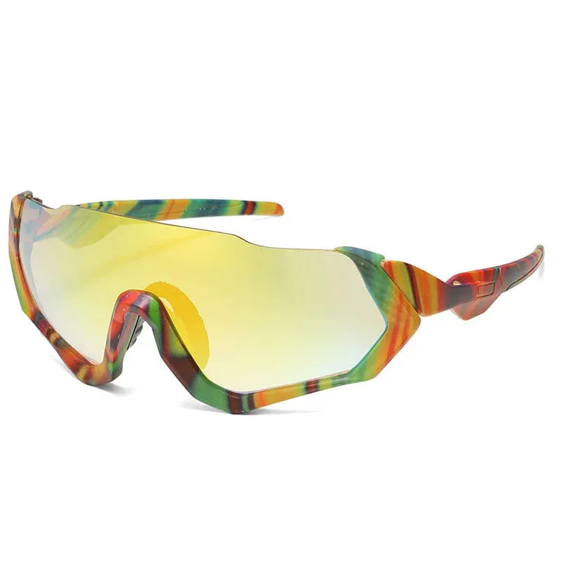 Y2K Sport Camouflage Sunglasses