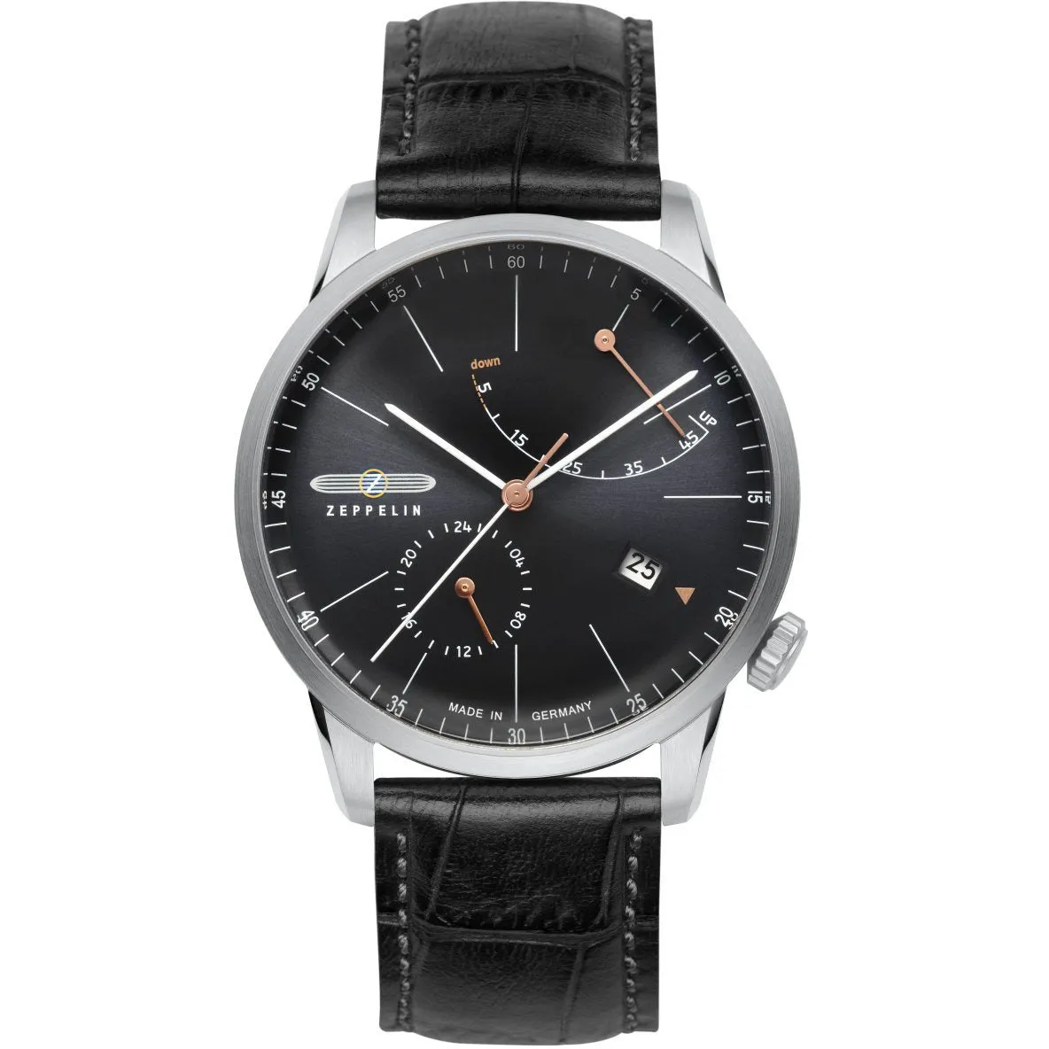 ZEPPELIN  AUTOMATIC WATCH WITH POWER RESERVE INDICATOR 7366-2